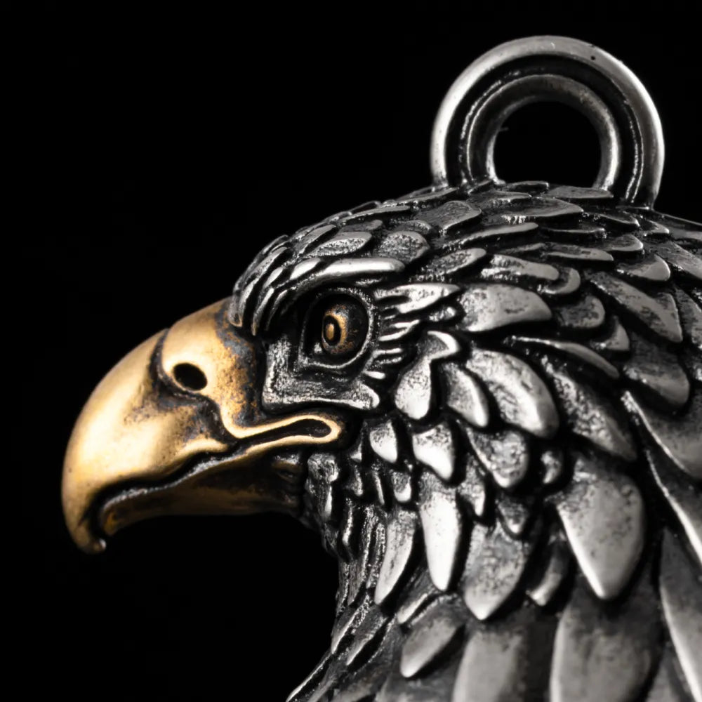 🎅Christmas Promotion 48% OFF-🎁-Eagle Bronze Motorcycle Bell/ Keychain Bell