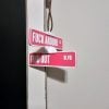 🔥Last Day 49% OFF-F*ck Around and Find Out Street Sign Hanger