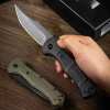 ⚔ Tactical Folding Knife – CPM-D2 Blade, Nylon Fiber Handle