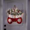 🎁TikTok Last Day Sale - 70% OFF🎉Twinkling Christmas Mitten Wreath with LED Lights