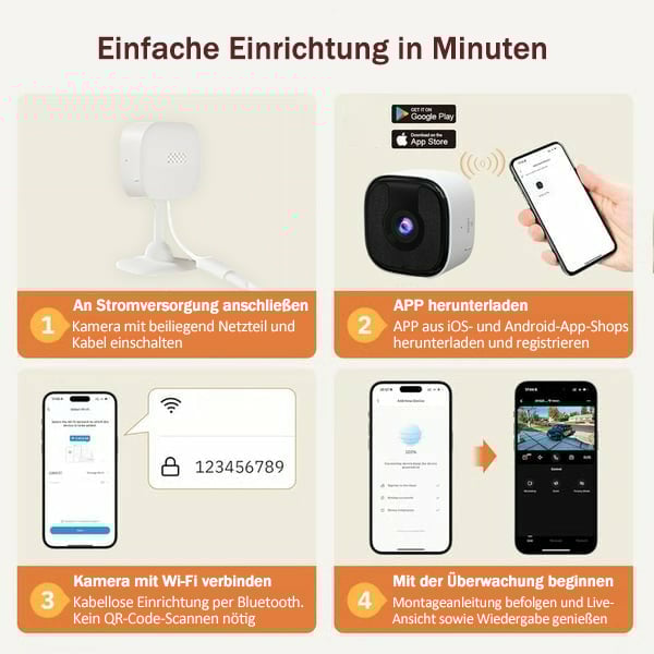 🔥Heißer Verkauf 49% Rabatt🚨Fensterkamera mit Farb-Nachtsicht