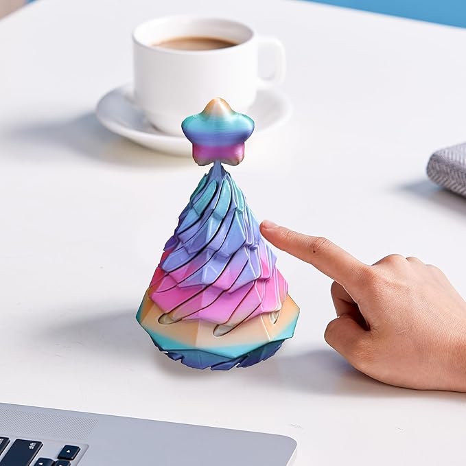 🌲Early Christmas Sale 48% Off🎁3D-Printed Spiral Cone Christmas Tree