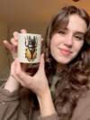 Ceramic Bug Mug – 3D Stag Beetle Design