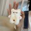 (🔥Last Day Promotion 50% OFF)Handmade-Chirping Bear Keychain Finished Product: Cute Chirping Bear Toy, Perfect Couple Gift