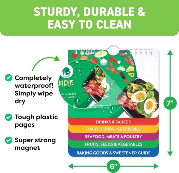 🔥Last Day Sale - 50% OFF💥Air Fryer Cheat Sheet Magnets Cooking Guide Booklet