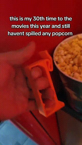 🎁TikTok Last Day Sale - 70% OFF🎉Popcorn Bucket Handle For Every Movie Goer🍿🥤