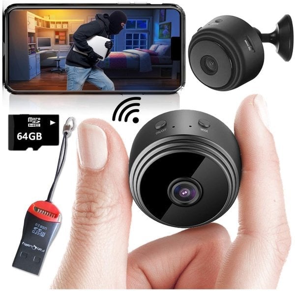 🔥Last Day 50% OFF🔥Mini 1080p HD Wireless Magnetic Security Camera