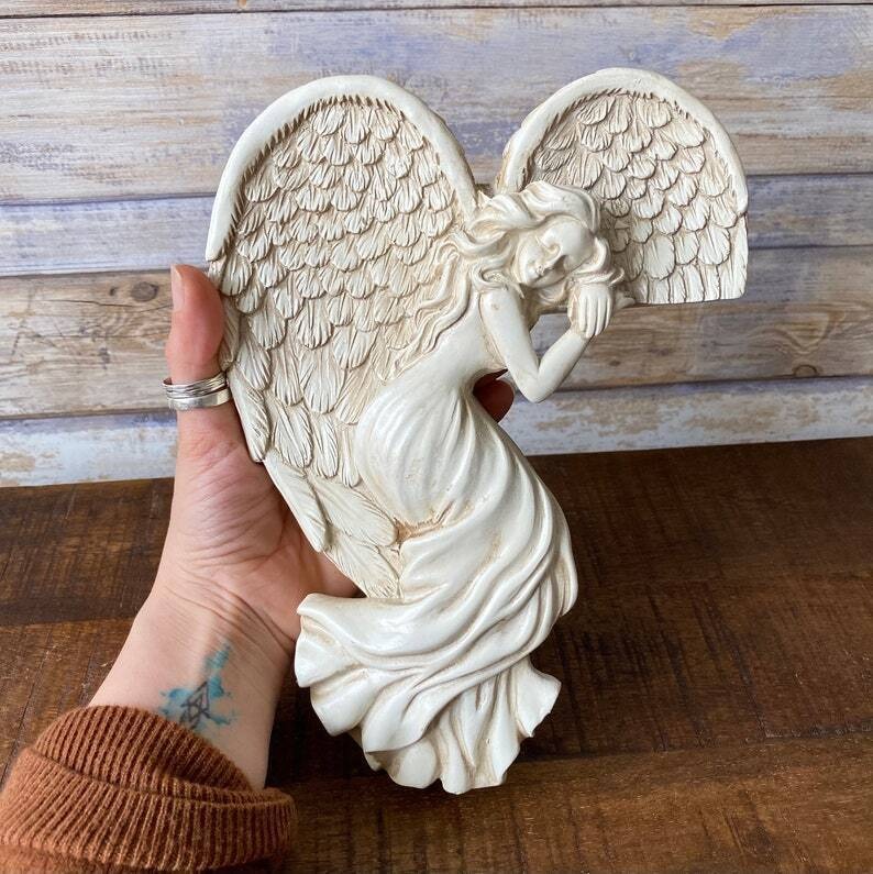 Door Frame Angel Wings Sculpture