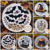 🔥 Halloween Embroidery KIT 👉[Allows beginners to easily create perfect projects.]