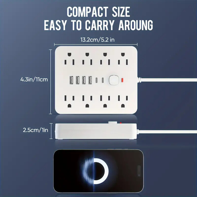 🔥Last Day Promotion 50% OFF🔥14 in 1 Surge Protector Power Strip