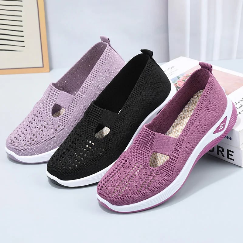 🔥Last Day 49% OFF -Women's Woven Orthopedic Breathable Soft Sole Shoes