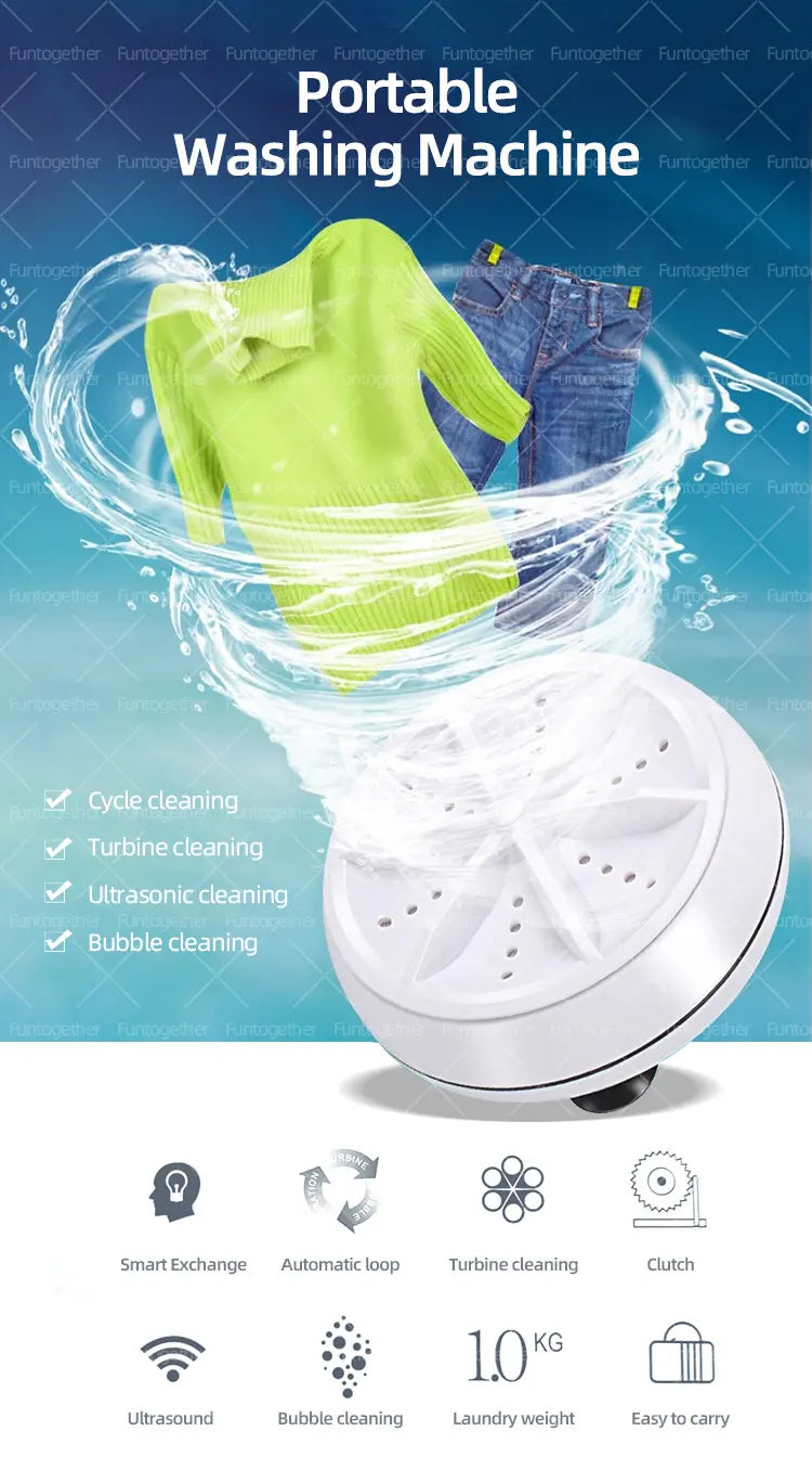 🔥Limited Time Sale 48% OFF🎉Portable Washing Machine-Buy 2 Get Free Shipping