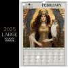 🔥LAST DAY 60% OFF -🗓️Warrior Goddess 2025 Moon Phase Calendar