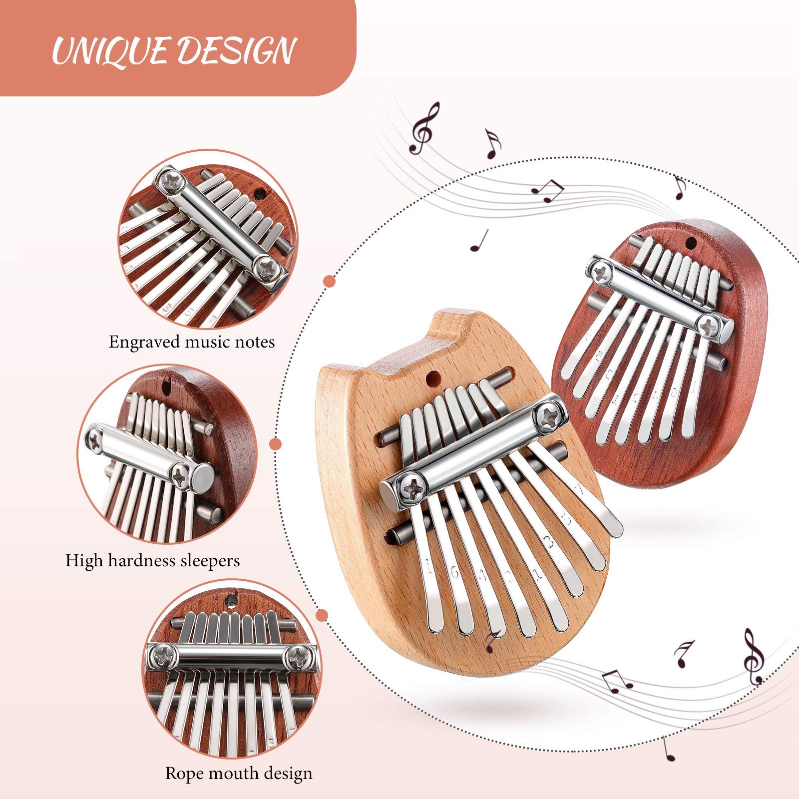 Kalimba 8 Key exquisite Finger Thumb Piano