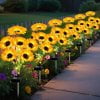 🌻Factory Direct Sales 49% Off🌞New for 2025 Solar LED Sunflower Garden Lights-29.6inch/74cm