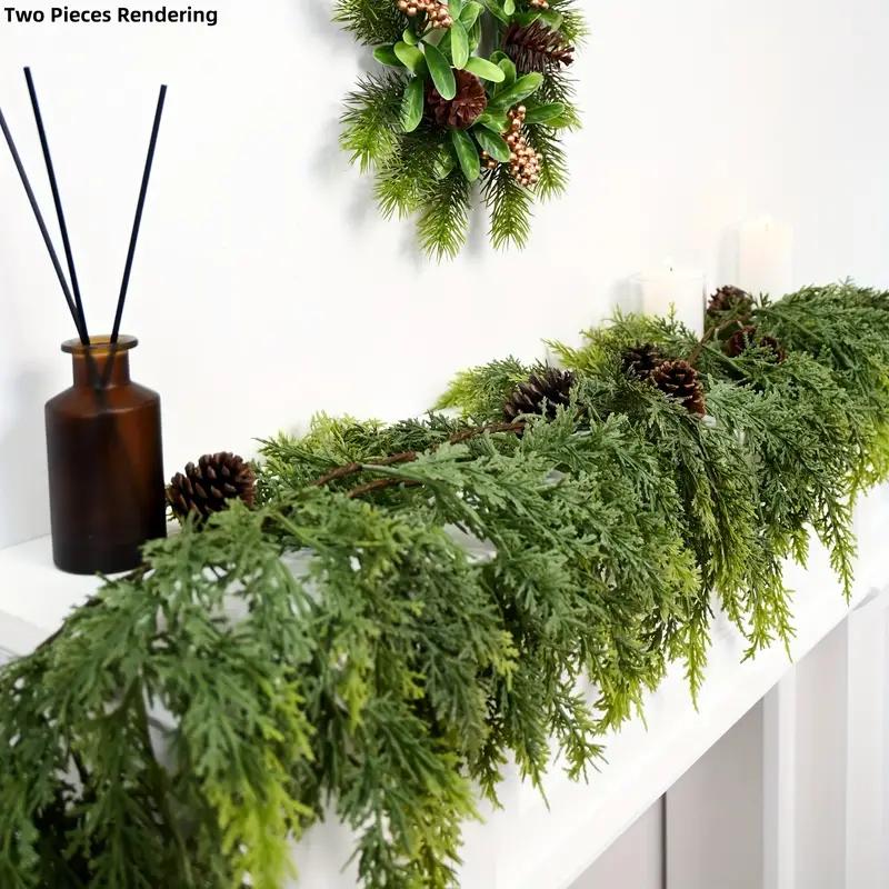 🔥Christmas Sale This month only 65% OFF $17.98🎄6ft Lush Cedar Garland