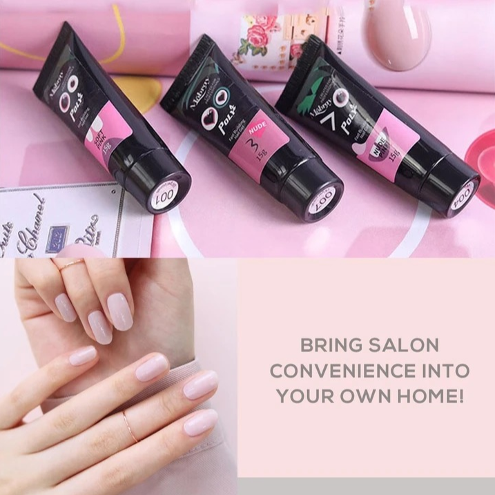 Last Day Promotion 48% OFF - Easy PolyGel Nail Lengthening Kit