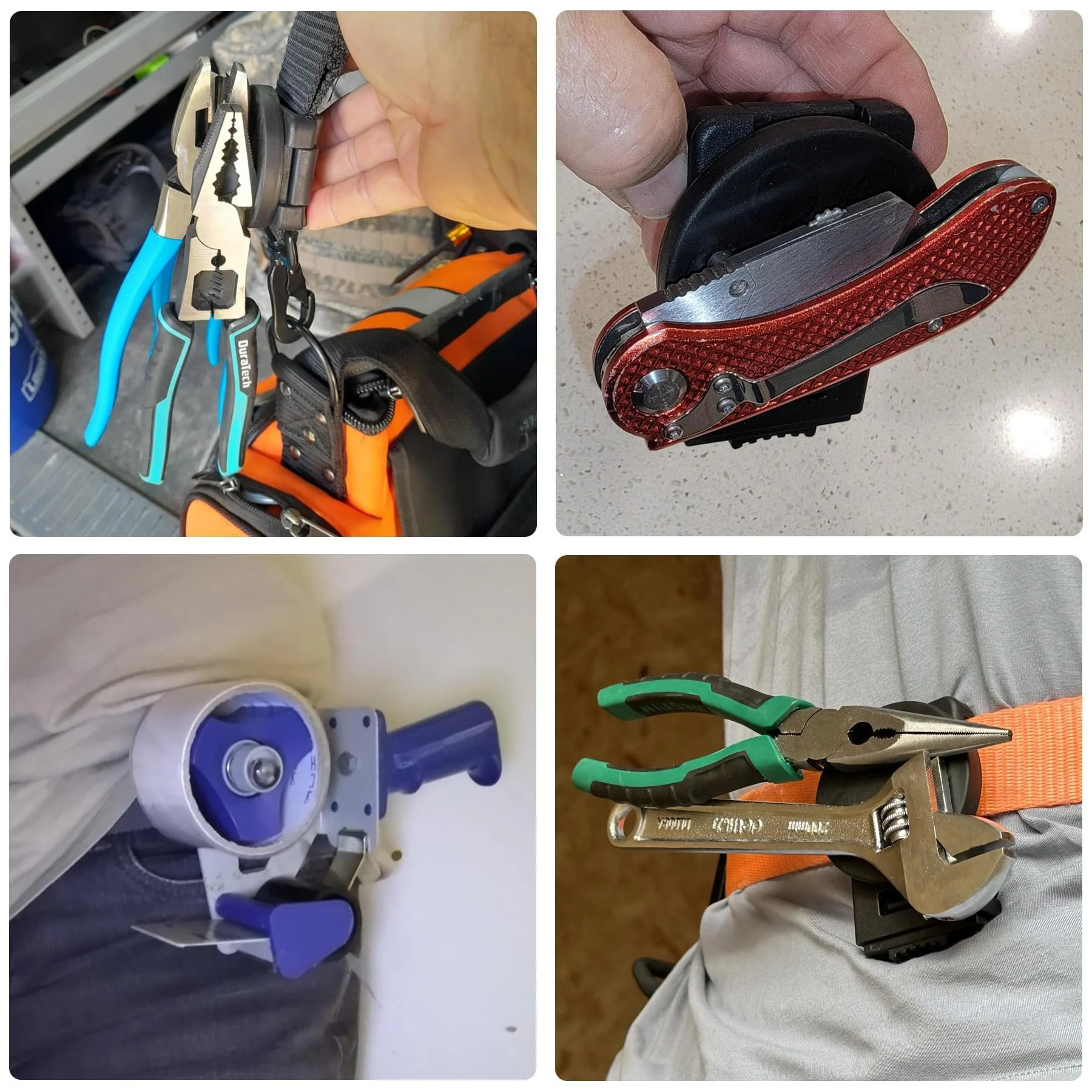 🛠️Magnetischer Werkzeughalter | Gürtelholster mit starkem Magnetclip