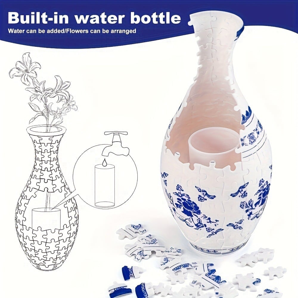 🎁TikTok Last Day Sale - 70% OFF🎉3D Puzzle Vase
