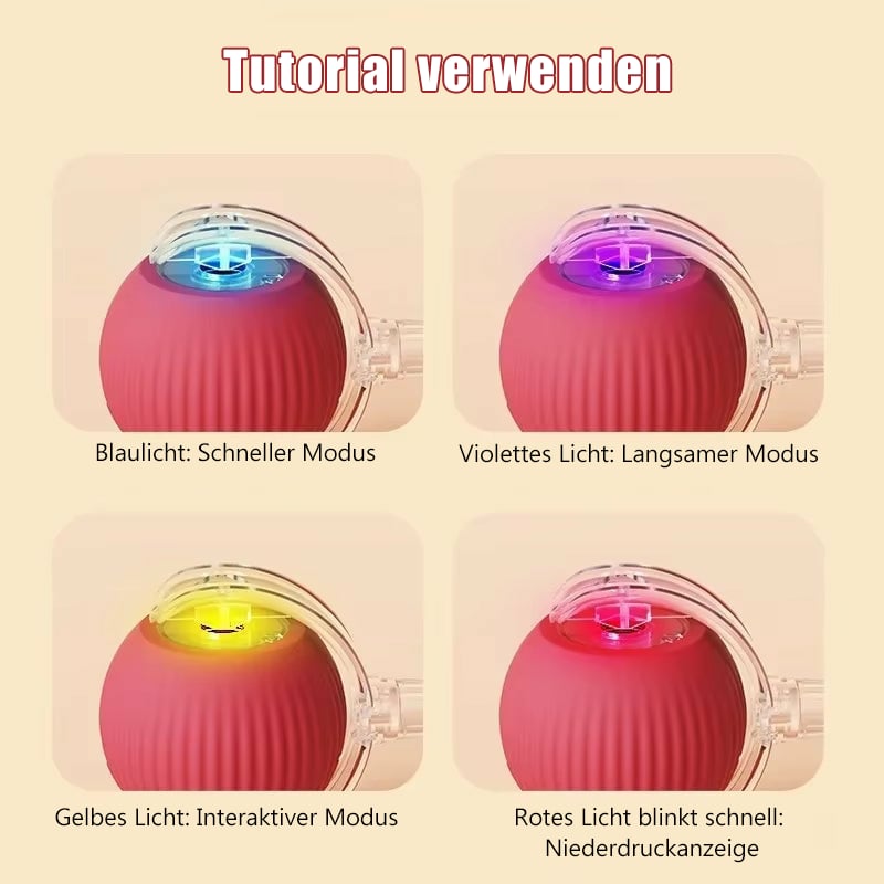 💗Letzter Tagesangebot: 49 % RABATT😻 Interaktiver Spielzeug Ball