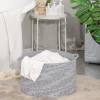 KAKAMAY Large Blanket Basket (20