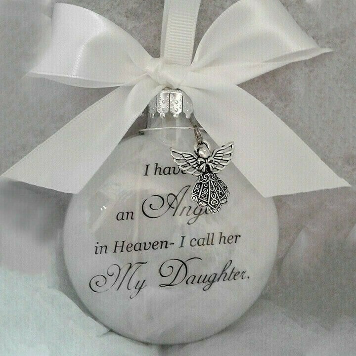 🎄🎅Christmas Presale - 49% OFF - - Angel In Heaven Memorial Ornament