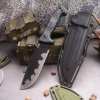 Miller M33 one-piece keel high hardness outdoor tactical knife