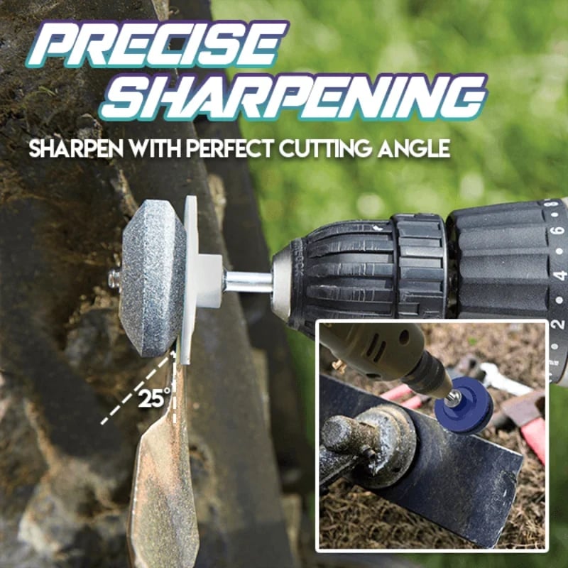 🔥2024 HOT SALE🔥🔥  PROMOTION -  Lawnmower Dull Blade Sharpener