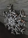 Funny Christmas Ornament | Perfect ornament for annual summary | A set of 2pcs
