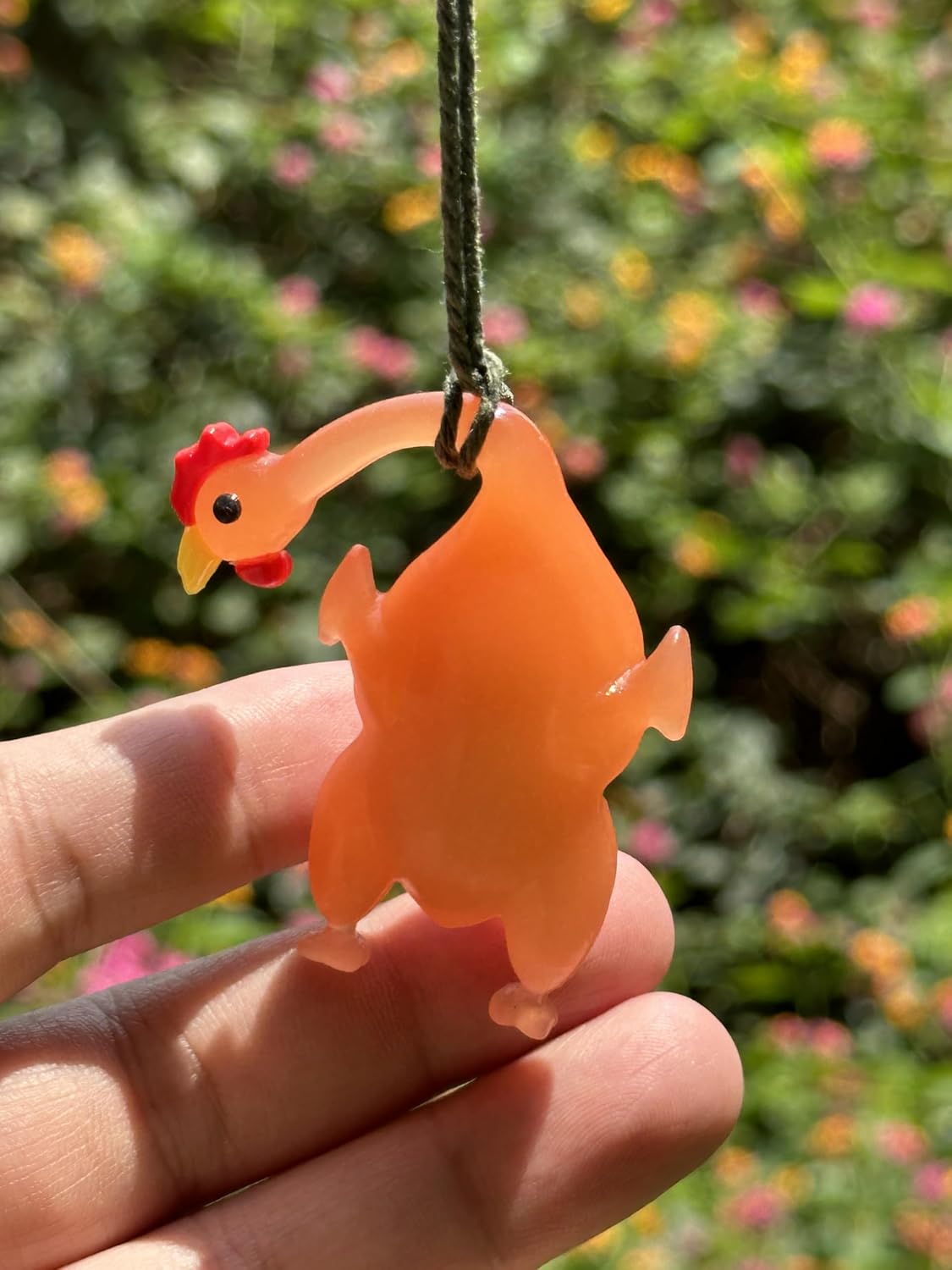 ⏰LAST DAY SALE 50% OFF💥Uv Color-Changing Chicken Pendant⚡Buy 2 Get 2 Free