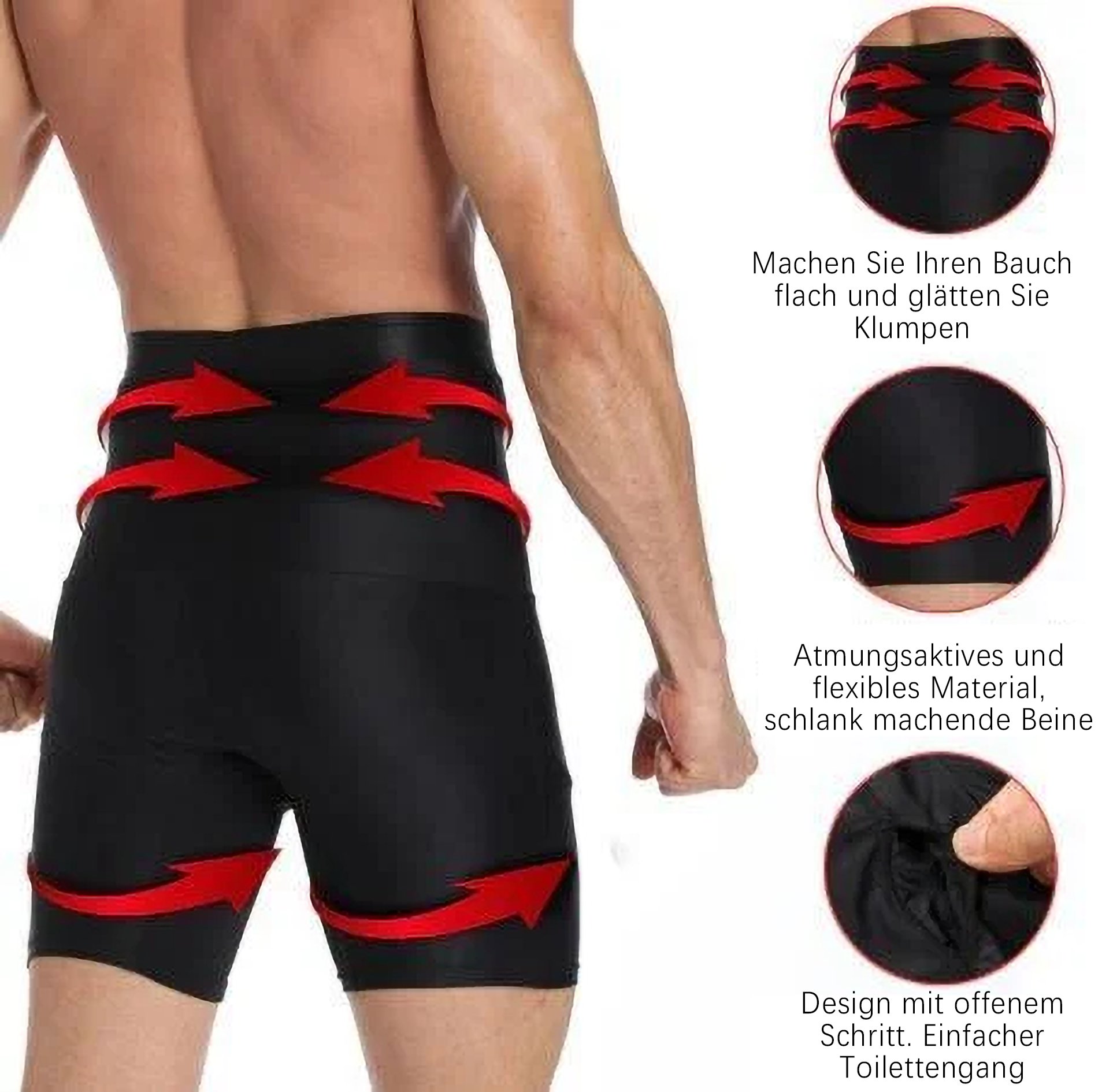 🔥Letzter Tag 49% Rabatt🔥Shaping-Hose für Herren mit hoher Taille