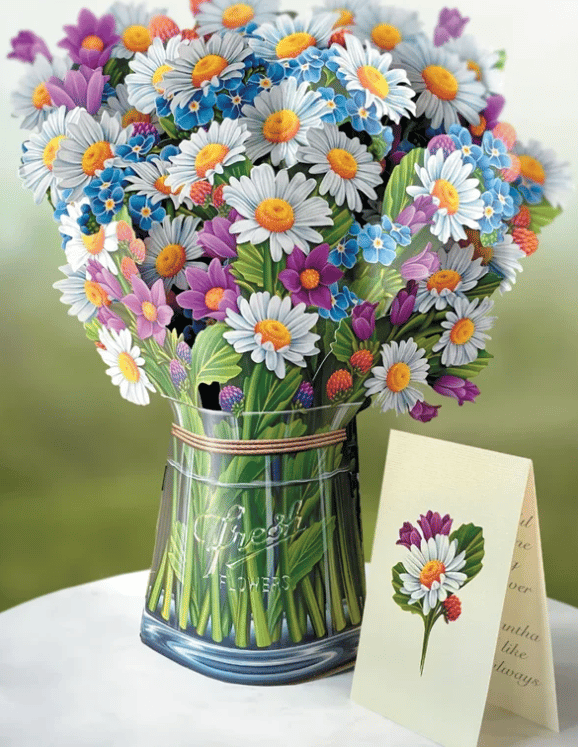 (💗Limited Time Offer-50% OFF)Pop Up Flower Bouquet Greeting Card(Buy 3 Free Shipping)