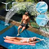 🎁Last Day Sale - 50% OFF🌊Solar Pool Fountain with Lights Dual Arc - Above/Inground Pool Fountain Lights with Remote Control
