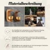 🎐Bandcord™ C-förmiges Windspiel aus Holz