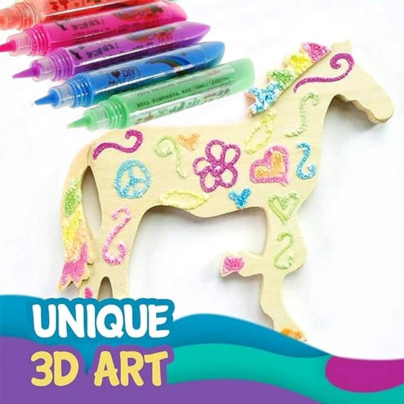 (🌲EARLY CHRISTMAS SALE - 50% OFF) 🎁🎄3D Magic Puffy Pens - BUY 2 SET GET 1 SET FREE