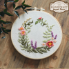 🔥Last day of exclusive discounts - Floral Wreath Embroidery Kit