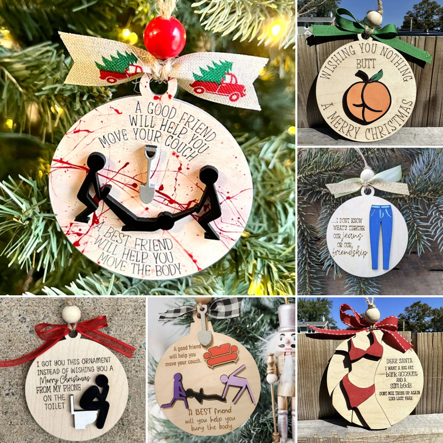 Funny Best Friend Ornament