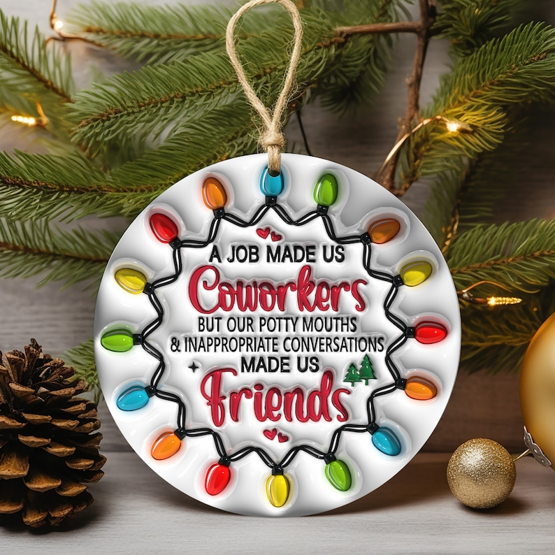 Friendship  Ornament-🎁Awesome Friend