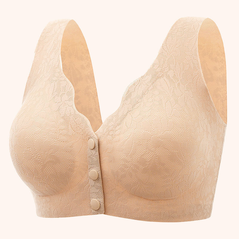 🎁LAST DAY 45% OFF🎁New Arrivals Front Closure Zero Feel Lace Full Coverage Bra