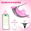 Lady Butterfly Vibrator Wearable Control Vibrating Egg Female Sex Toy -  WS-23100