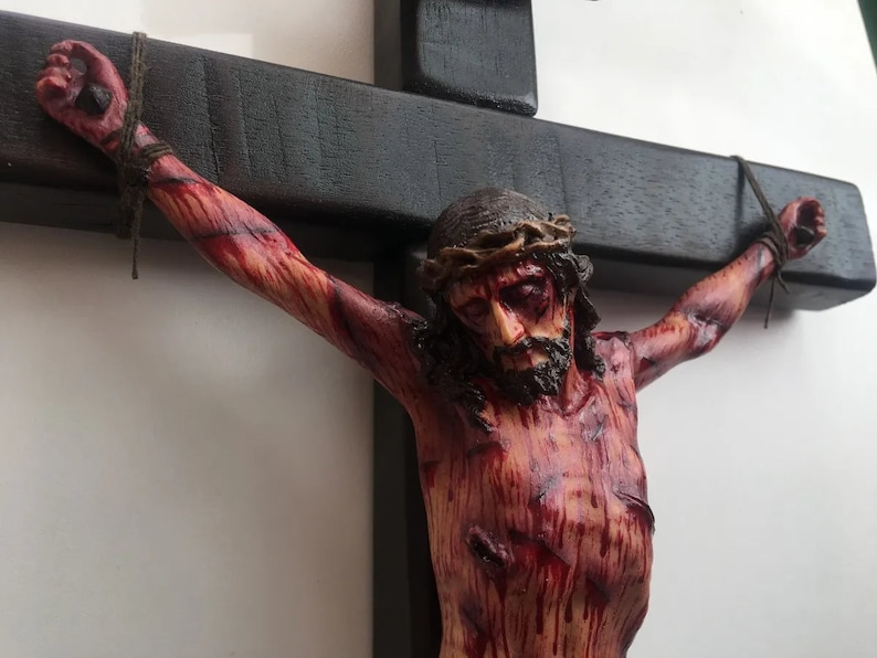 🙏Easter Pre-sale✝️Handmade - Realistic Crucifix Christ (BUY 2 SAVE 10% & GET FREE SHIPPING)