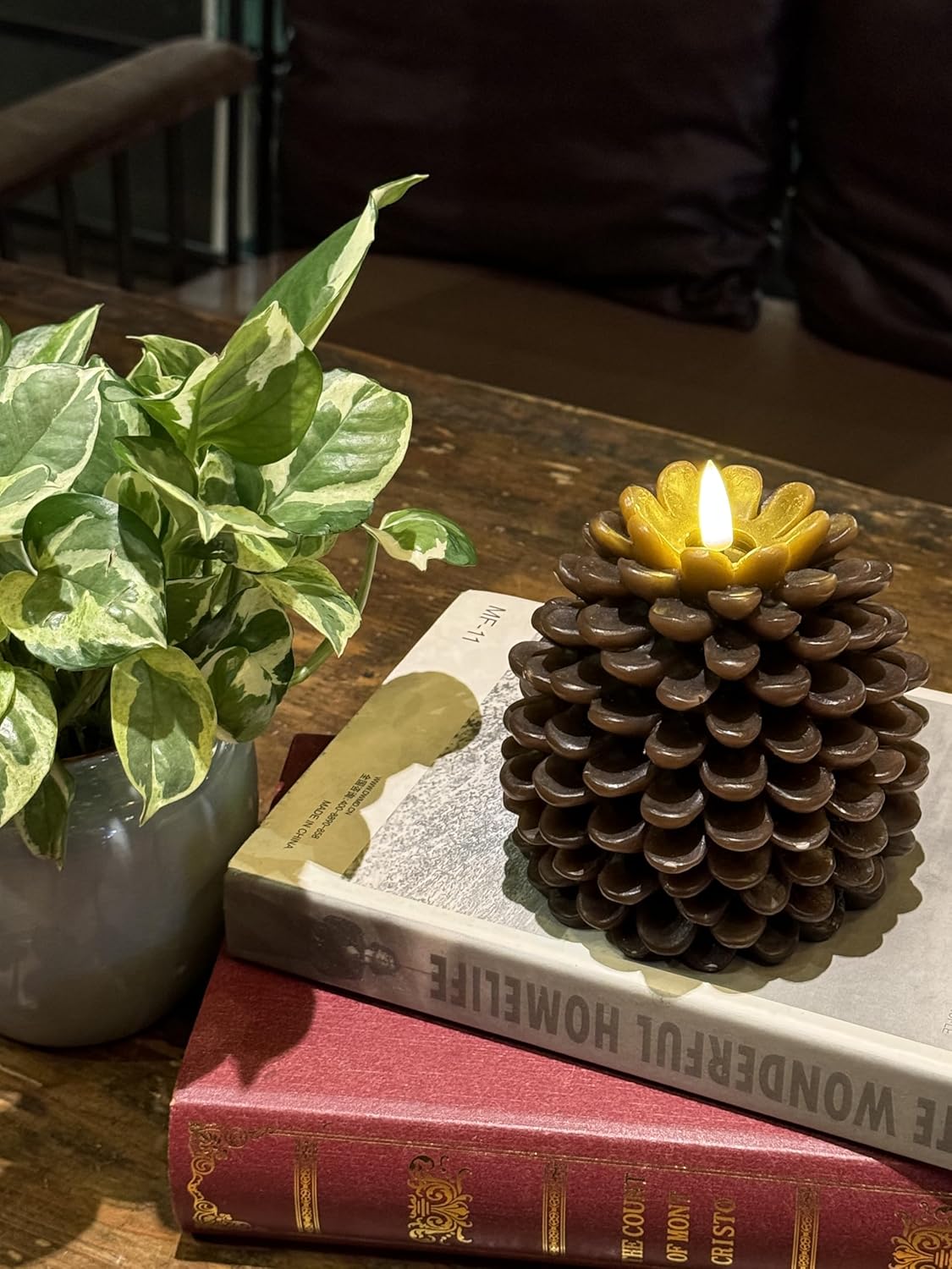 💥LAST DAY SALE 50% OFF💥Flameless Pinecone Candles