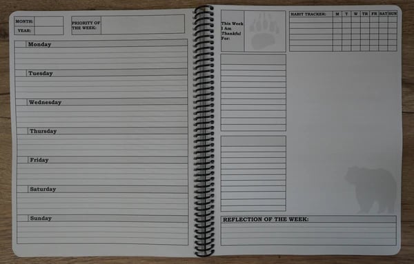 Indigenous-Themed Yearly Planner