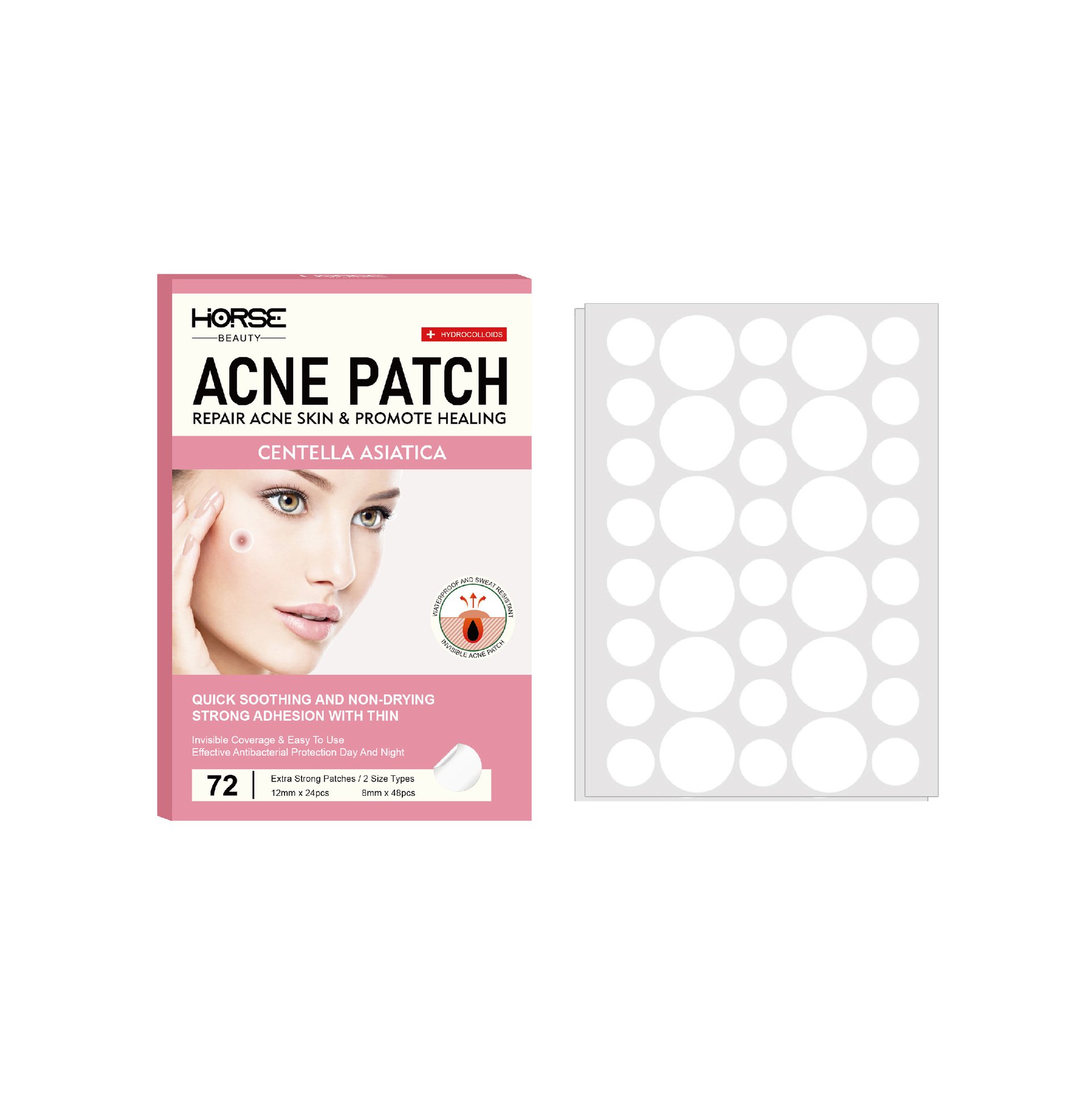 🔥Last Day Promotion 48% OFF-🎁-HORSE Invisible Pimple Patch