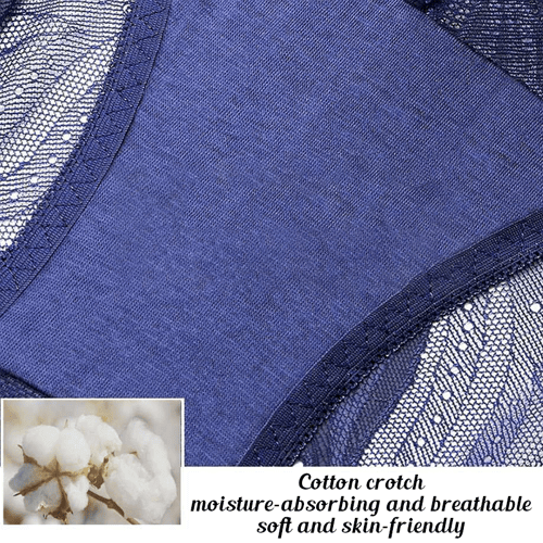 💝LAST DAY 48% OFF 💝-Ladies Silk Lace Handmade Underwear Pack (Buy 2 Get 1 Free)