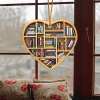 (🎄EARLY CHRISTMAS SALE - 50% OFF) 🎁💝Book Lovers Heart Ornament(2D Flat)