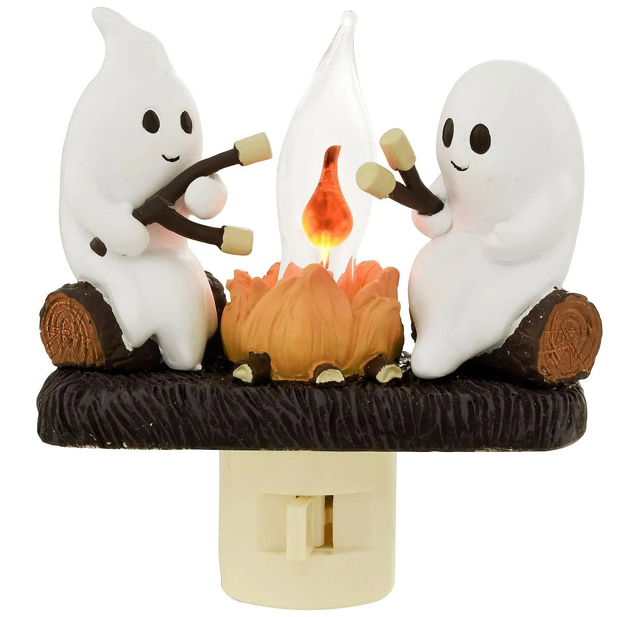 🔥Last Day Promotion - 60% OFF🎁👻Ghosts Roasting Campfire S'Mores Flicker Flame Night Light