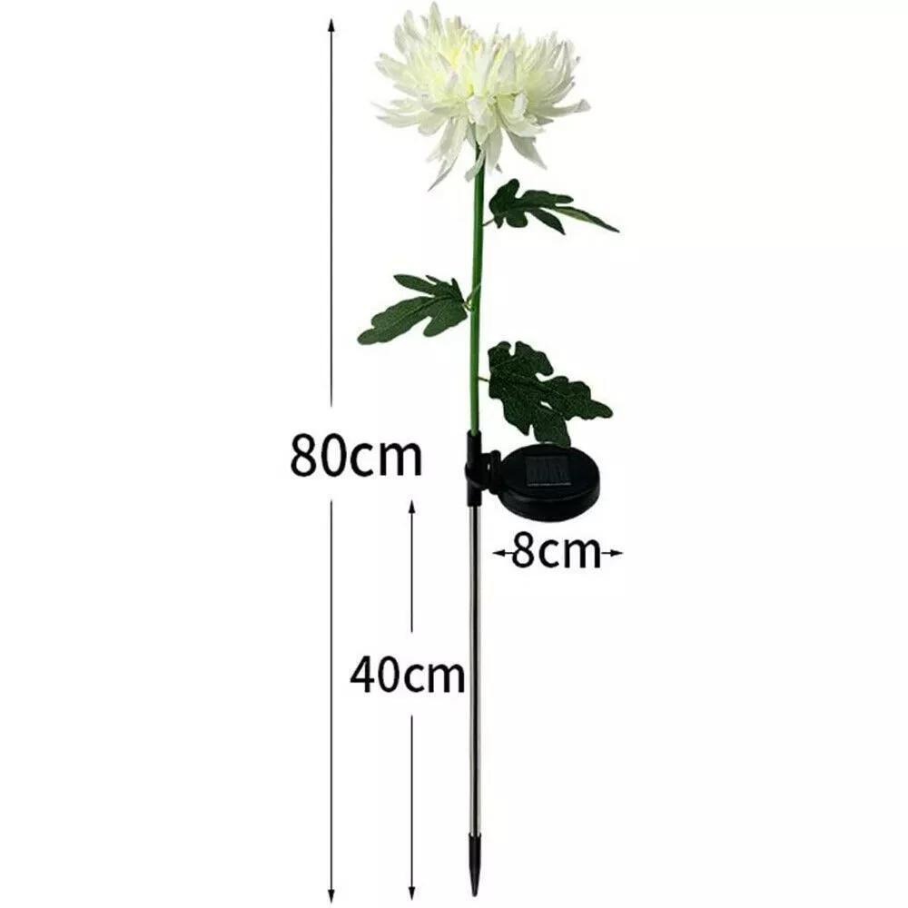 (🎅EARLY CHRISTMAS SALE-49% OFF)Outdoor Chrysanthemum Solar Garden Stake Decor Lights