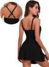 🩱2025 Summer Seaside Trend Swimwear👙Women's Tummy Control Slim Fit Plus Size One Piece Swimsuit⚡Buy 2 Get Free Shipping