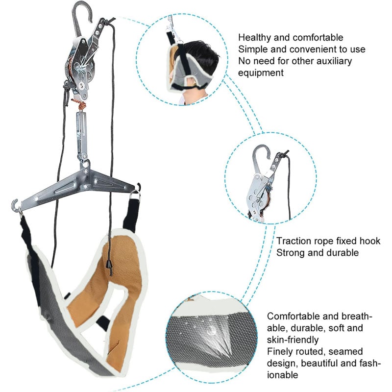 ⏰LAST DAY SALE 50% OFF💥Release Your Neck Stress - The Ultimate Cervical Traction Device